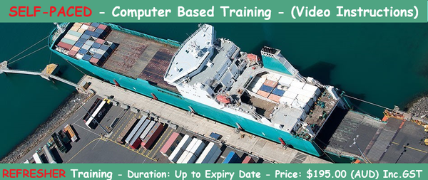 Dangerous Goods by Sea - Self Paced Online Training - REFRESHER